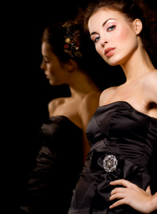 Silk-Fabric-Duchesse-Satin-Dress-color-199-Black