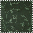 Embroidered Silk Gazar Fabric JB127 color 656 Forest Green by JB Silks
