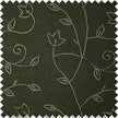 Embroidered Silk Gazar Fabric JB127 color 687 Dark Olive by JB Silks