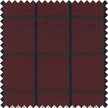 Novelty Ribbon Check Silk Yarn Dyed Shantung Doupioni JB183 Burgundy by JB Silks