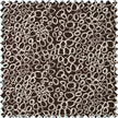 Printed Silk Chiffon Fabric 5196 Black & Cloud Cream by JB Silks