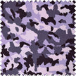 Printed Silk Gabardine Twill Fabric 5035 Purple by JB Silks