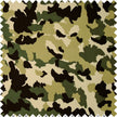 Printed Silk Gabardine Twill Fabric 5038 Olive Forest Green by JB Silks