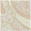 Printed Stretch Silk Charmeuse Satin Fabric 5175 Cloud Cream & Peach Bud by JB Silks