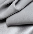 Superior Silk Heavy Crepe Back Satin Fabric 45 momme color 692 Silver Gray wide width by JB Silks