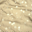 Beaded Sequined Silk Chiffon Georgette Fabric JB95 color 440 Rich Gold by JB Silks