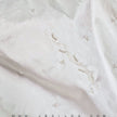 Beaded Sequined Silk Yarn Dyed Shantung Doupioni Fabric JB119 color 100 White by JB Silks
