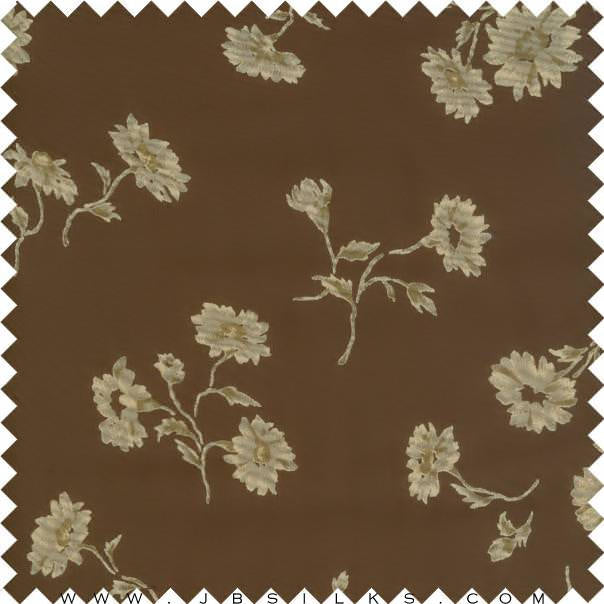 Printed Silk Chiffon Fabric 599 by JB Silks