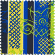 Printed Silk Habotai Fabric 570 by JB Silks