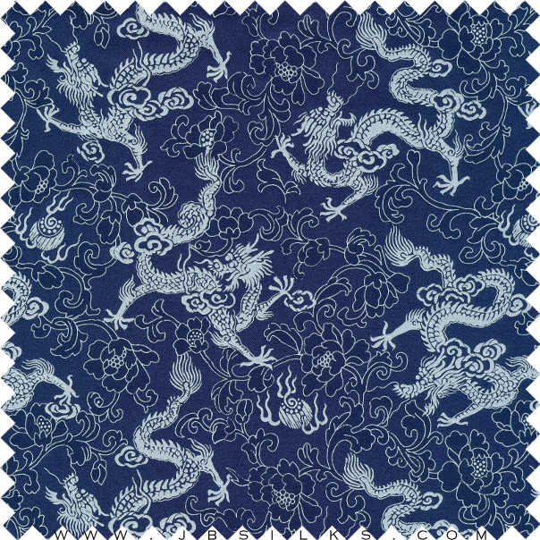 Printed Stretch Silk Charmeuse Fabric 5009 by JB Silks