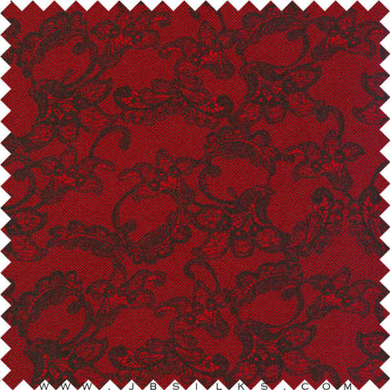 Printed Stretch Silk Charmeuse Fabric 5205 by JB Silks