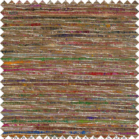 Raw Silk Handwoven Fabric H217 wide width by JB Silks
