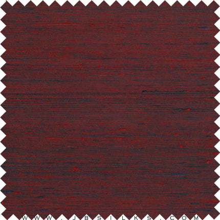 Raw Silk Multi Color  Doupioni Fabric H300 color 626 wide width by JB Silks