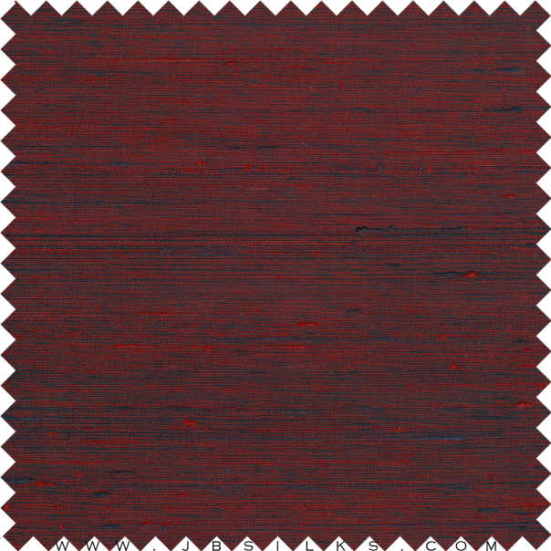 Raw Silk Multi Color  Doupioni Fabric H300 color 626 wide width by JB Silks