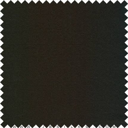 Silk Double Sided Duchesse Satin Fabric 4220 color 199 Black wide width by JB Silks