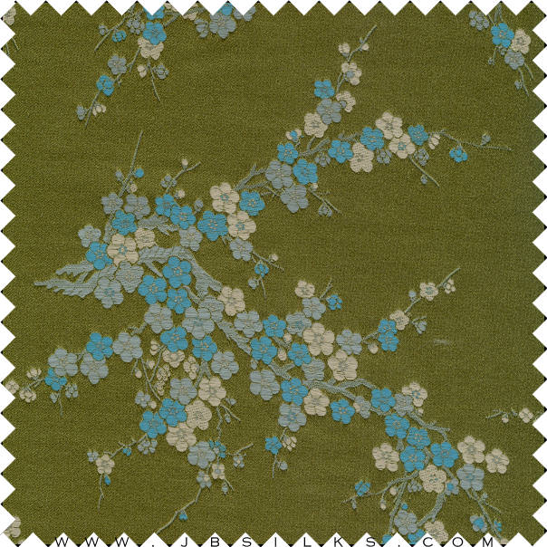 Silk Brocade Fabric 1080 color 237 by JB Silks