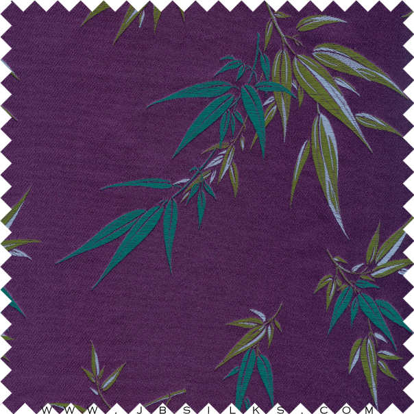 Silk Brocade Fabric 1287 color 454 by JB Silks