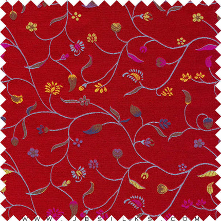 Silk Brocade Fabric 2201 color 420 by JB Silks