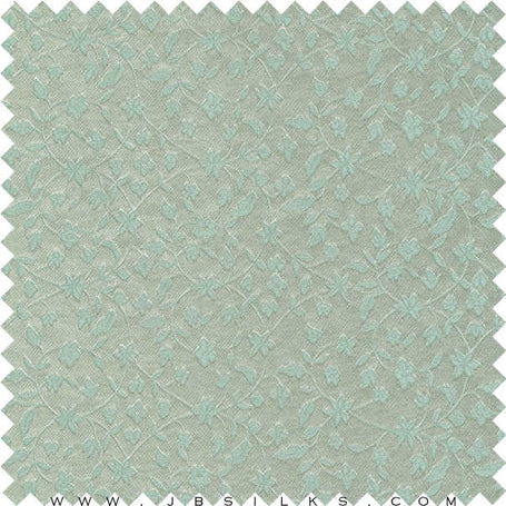 Silk Brocade Fabric 3261 color 134 Pale Green by JB Silks