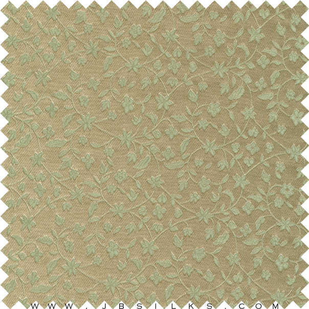 Silk Brocade Fabric 3261 color 503 Sandstone Beige by JB Silks