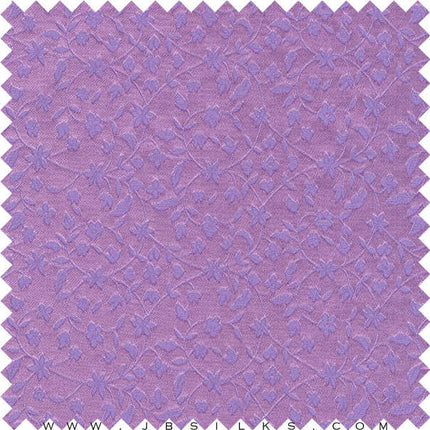 Silk Brocade Fabric 3261 color 516 Lavender by JB Silks