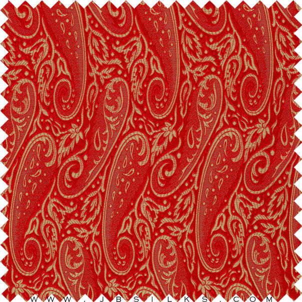 Silk Brocade Fabric 3295 color 320 by JB Silks