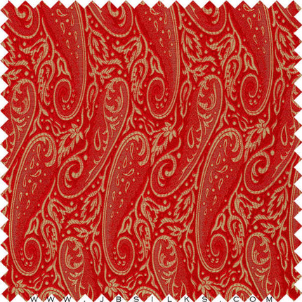 Silk Brocade Fabric 3295 color 320 by JB Silks