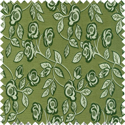 Silk Brocade Fabric 3303 color 437 by JB Silks