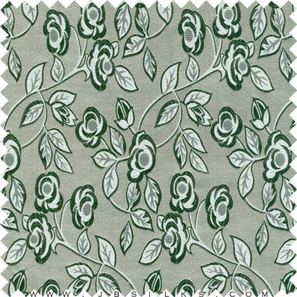 Silk Brocade Fabric 3303 color 716 by JB Silks