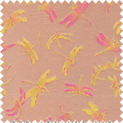 Silk Brocade Fabric 3312 color 208 narrow width by JB Silks
