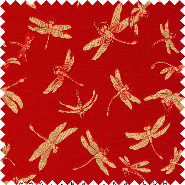 Silk Brocade Fabric 3312 color 320 narrow width by JB Silks
