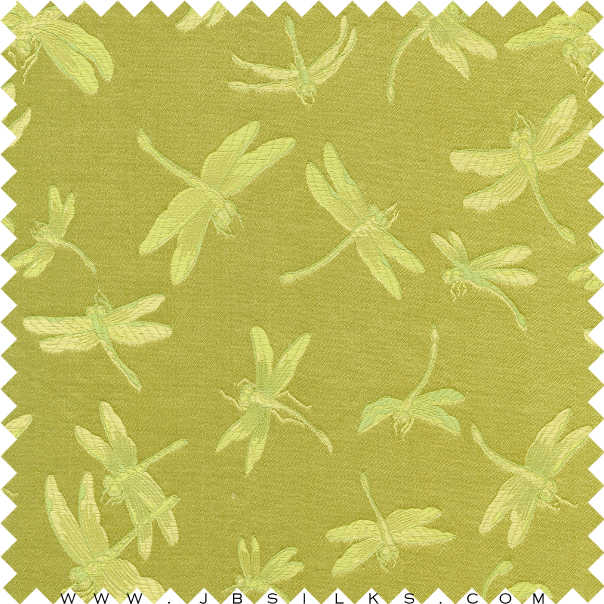 Silk Brocade Fabric 3312 color 514 narrow width by JB Silks