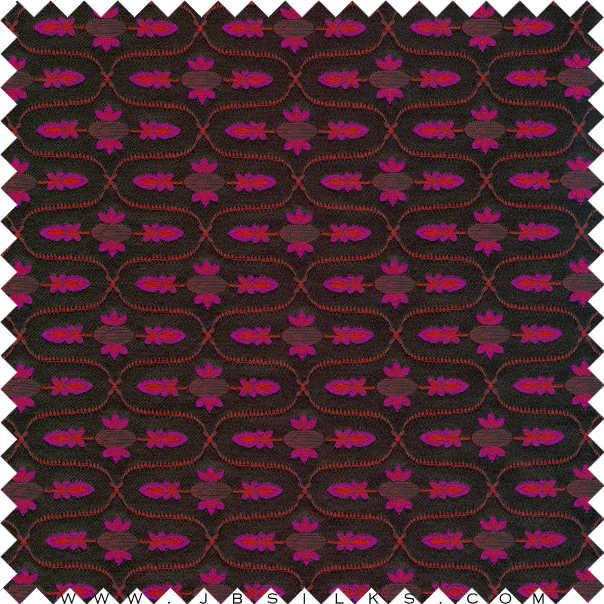Silk Brocade Fabric 3331 color 199 by JB Silks