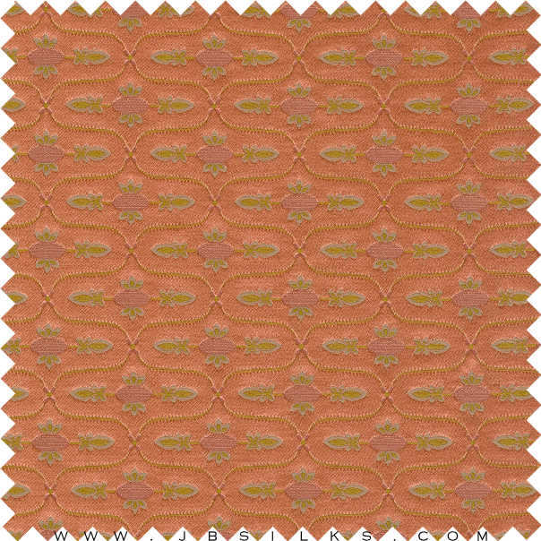Silk Brocade Fabric 3331 color 209 by JB Silks