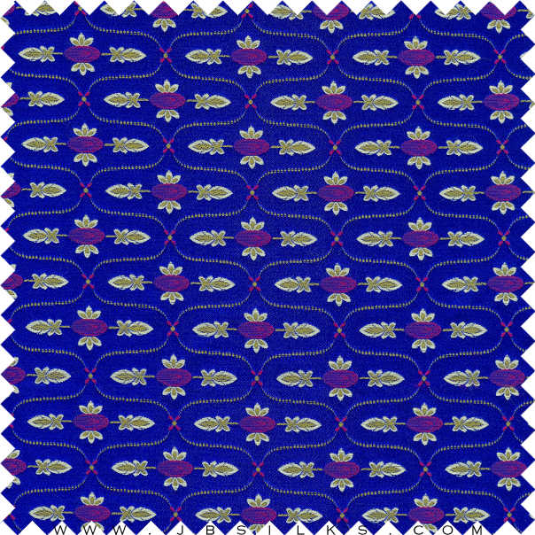 Silk Brocade Fabric 3331 color 351 by JB Silks