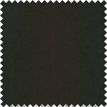 Silk Charmeuse Satin Fabric 12 momme color 199 Black by JB Silks