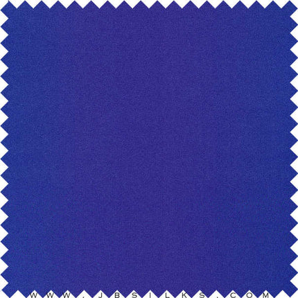 Silk Charmeuse Satin Fabric 19 momme color 450 Sapphire Blue wide width by JB Silks