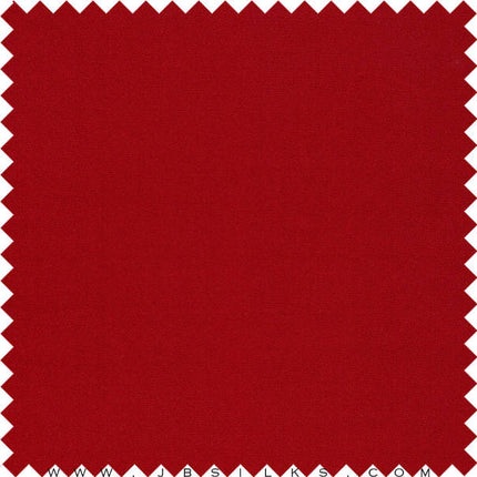 Silk Charmeuse Satin Fabric 19 momme color 620 Red wide width by JB Silks