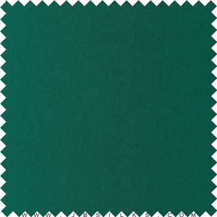 Silk Charmeuse Satin Fabric 19 momme color 657 Emerald Green wide width by JB Silks