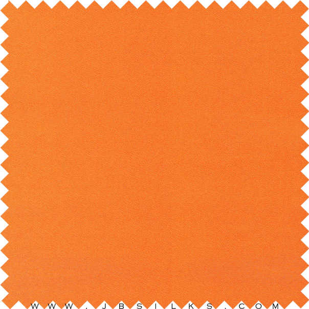 Silk Charmeuse Satin Fabric 19 momme color 678 Pumpkin Orange wide width by JB Silks