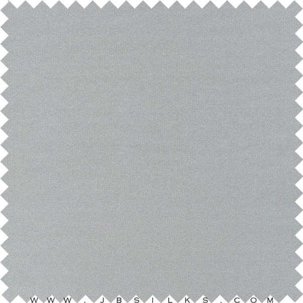 Silk Charmeuse Satin Fabric 19 momme color 692 Silver Gray wide width by JB Silks