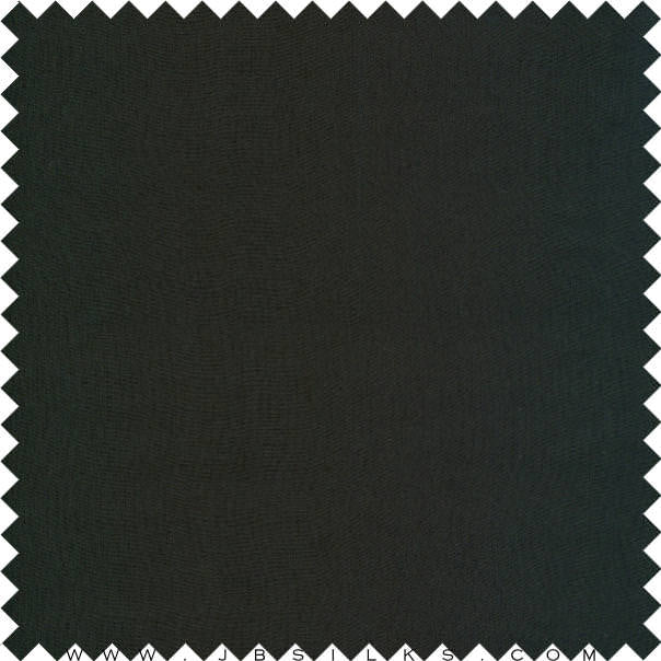 Silk Chiffon Voile Fabric 6 momme color 199 Black by JB Silks