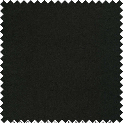 Silk Crepe Back Satin Fabric 19 momme color 199 Black wide width by JB Silks