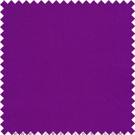 Silk Crepe Back Satin Fabric 19 momme color 325 Purple Orchid wide width by JB Silks