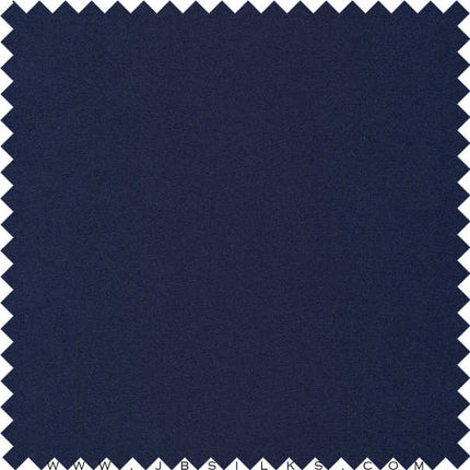 Silk Crepe Back Satin Fabric 19 momme color 395 Navy wide width by JB Silks