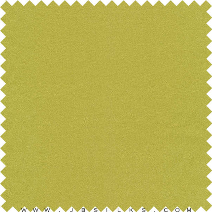 Silk Crepe Back Satin Fabric 19 momme color 448 Chartreuse Pear Green wide width by JB Silks
