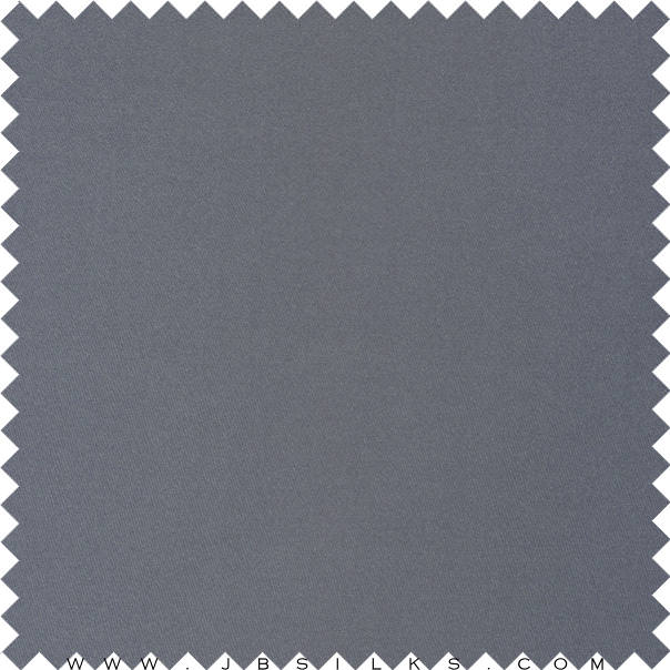 Silk Crepe Back Satin Fabric 19 momme color 498 Pewter Gray wide width by JB Silks