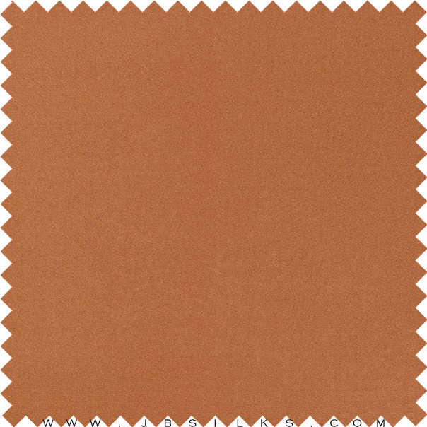 Silk Crepe Back Satin Fabric 19 momme color 682 Atomic Tangerine wide width by JB Silks