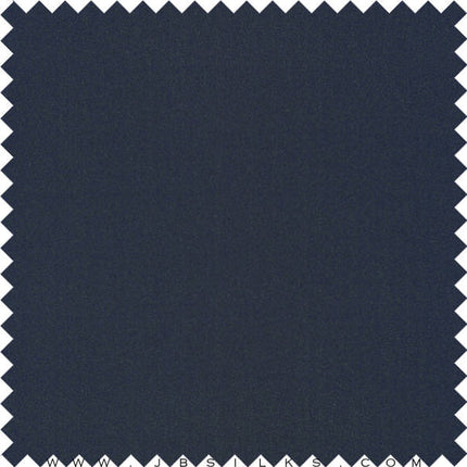 Silk Crepe Georgette Fabric 19 momme color 195 Midnight Navy by JB Silks