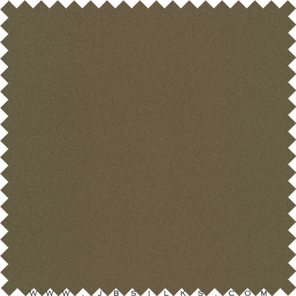 Silk Crepe Georgette Fabric 19 momme color 689 Coffee by JB Silks